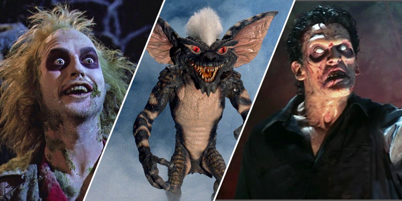 Beetlejuice, Gremlins, and Evil Dead II