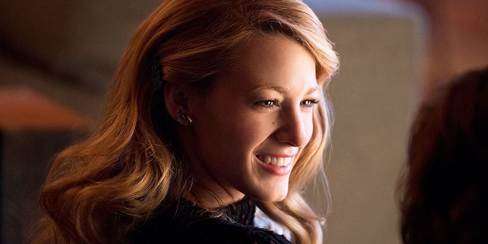 Blake Lively in 'The Age of Adaline', looking at someone next to her