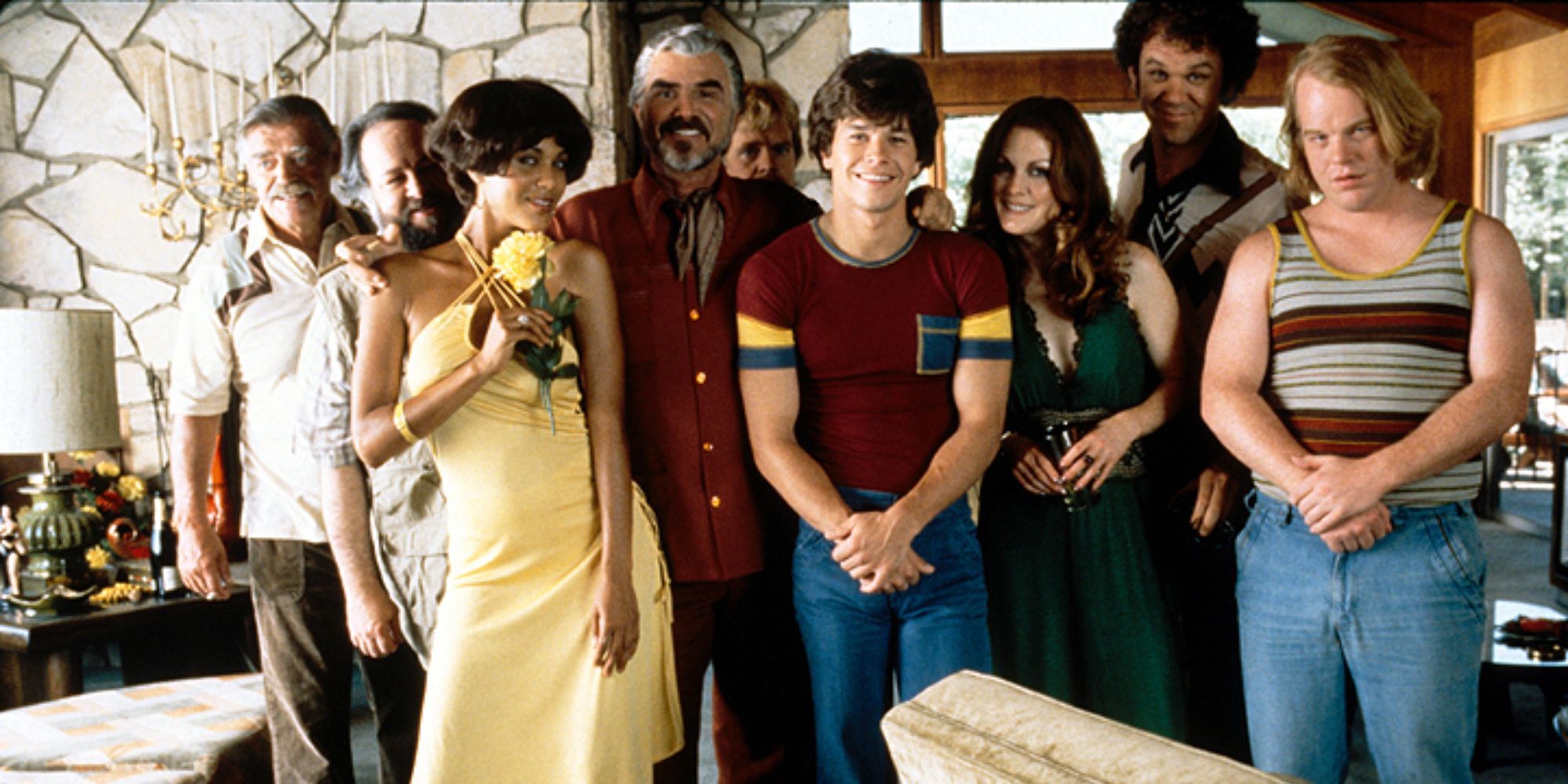 The cast of Boogie Nights