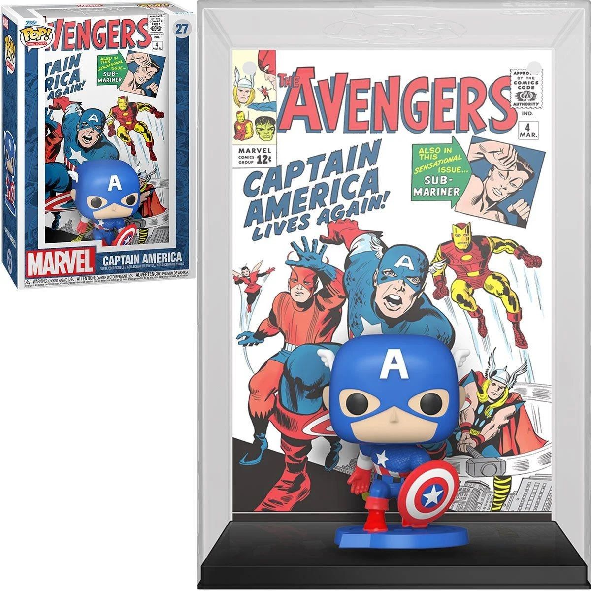 Les débuts de la bande dessinée Avengers de Captain America célébrés avec la figurine Funko Pop