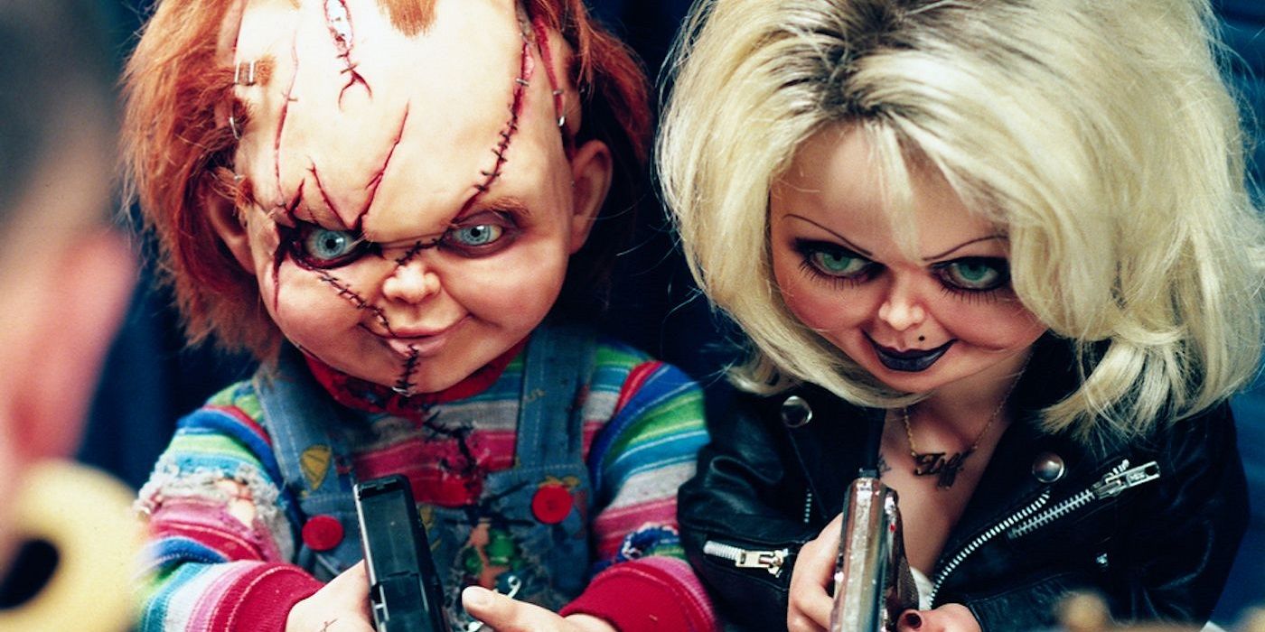 Chucky and Tiffany in Bride of Chucky