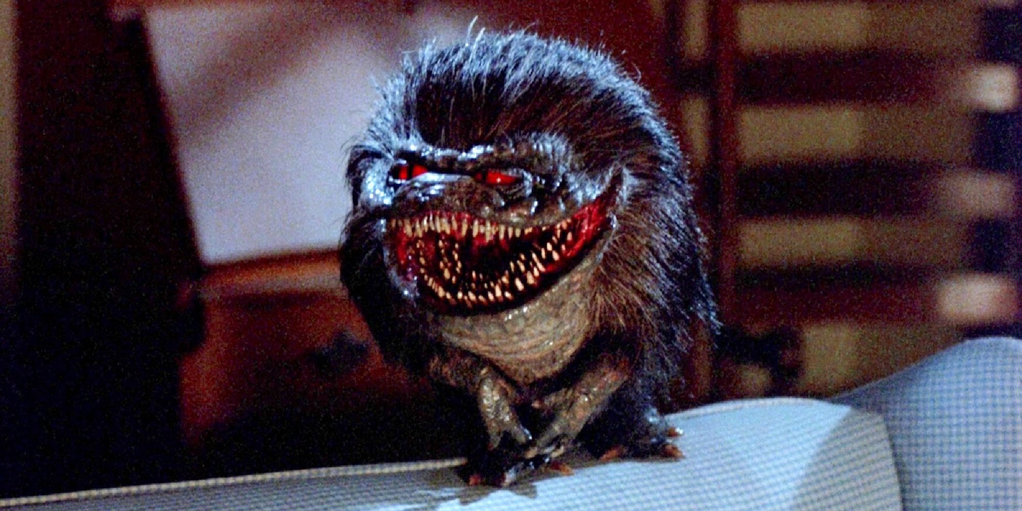 A krite from 'Critters' (1986) smiling