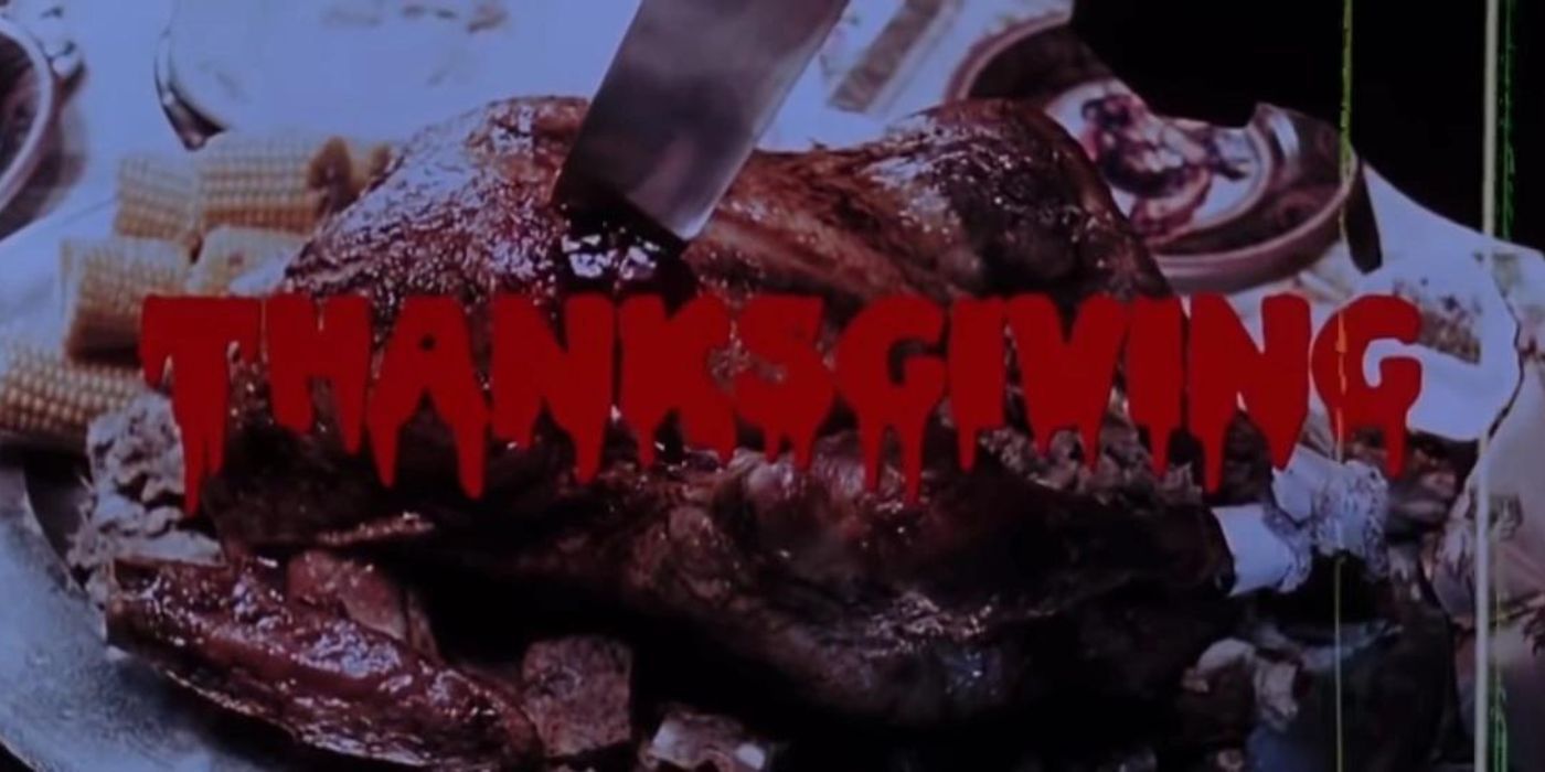The logo for Eli Roth's Thanksgiving as seen in Grindhouse