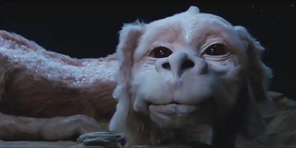 Falkor the luck dragon from The Neverending Story