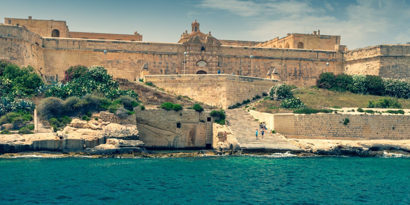 Fort Manoel on Manoel Island in Gżira, Malta