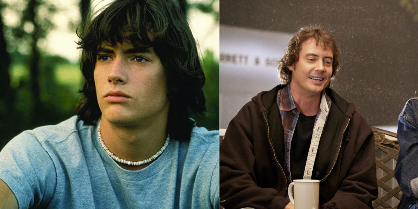 Jason London in Dazed and Confused side-by-side with his appearance in Smitty
