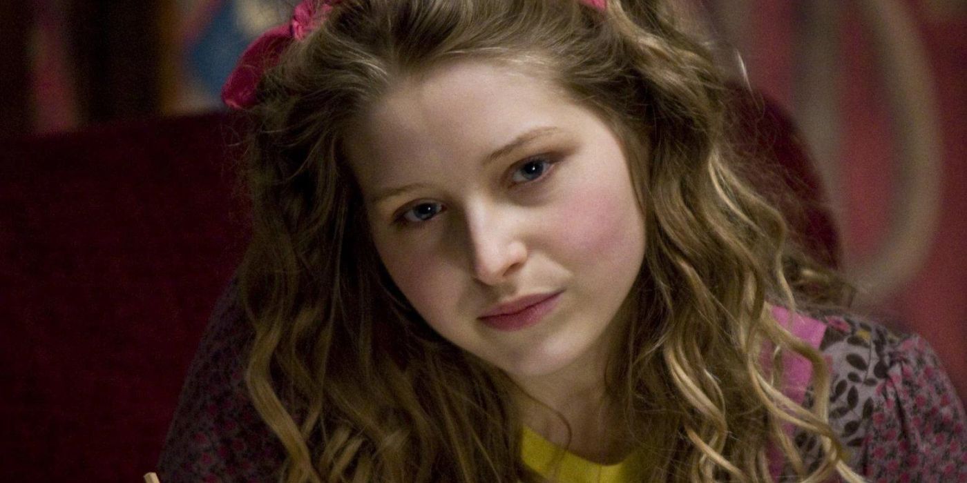 Lavender Brown looking pensive in Harry Potter and the Half-Blood Prince