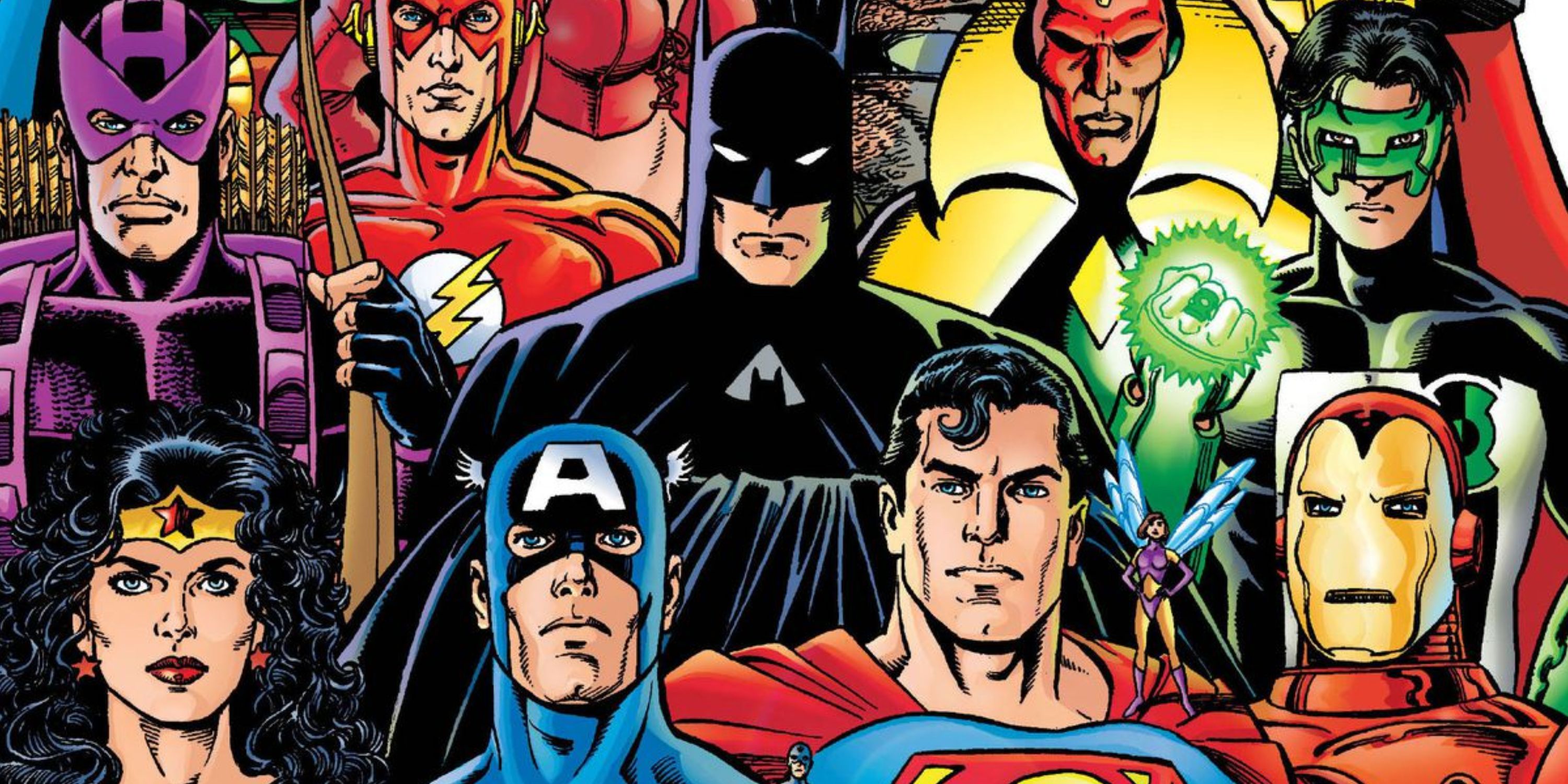 superheroes and their villains