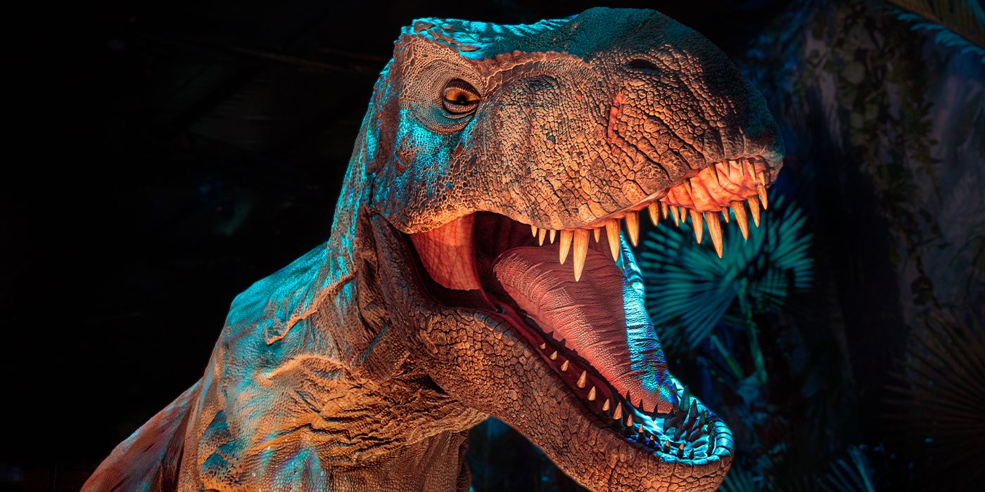 T-Rex featured at the Jurassic World: The Exhibition