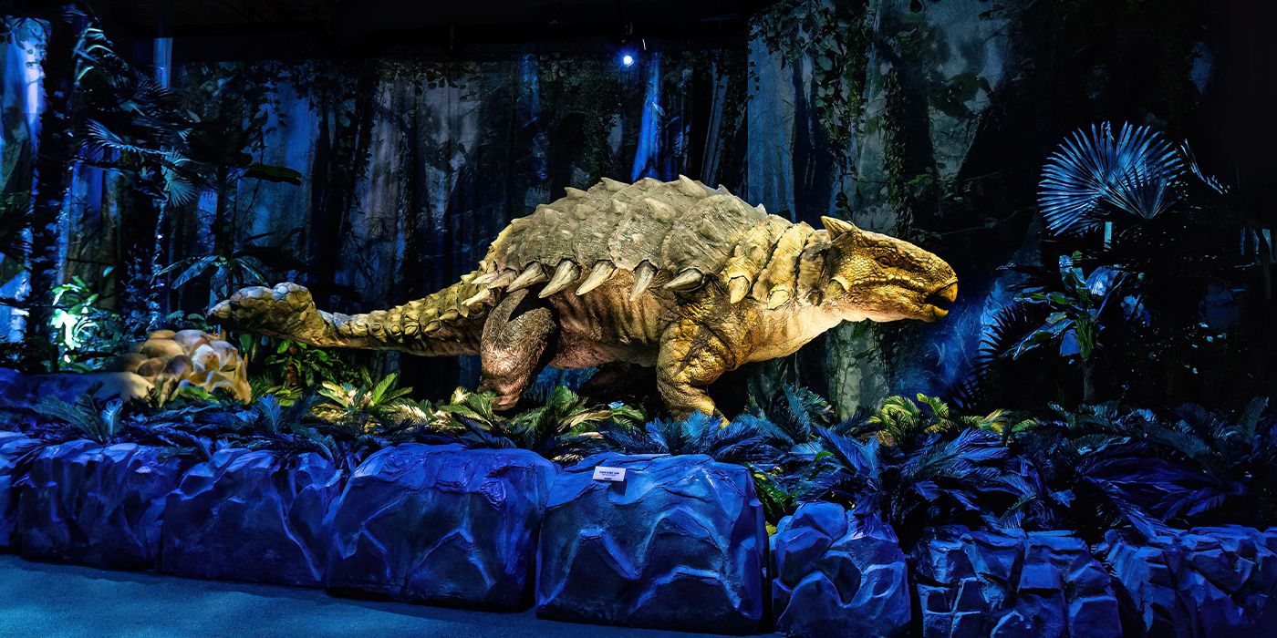 Jurassic World: The Exhibition Toronto's Anklyosaurus