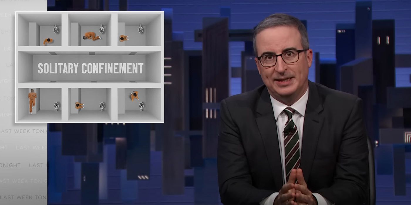 ‘Last Week Tonight’ John Oliver Discusses the Horrors of Solitary
