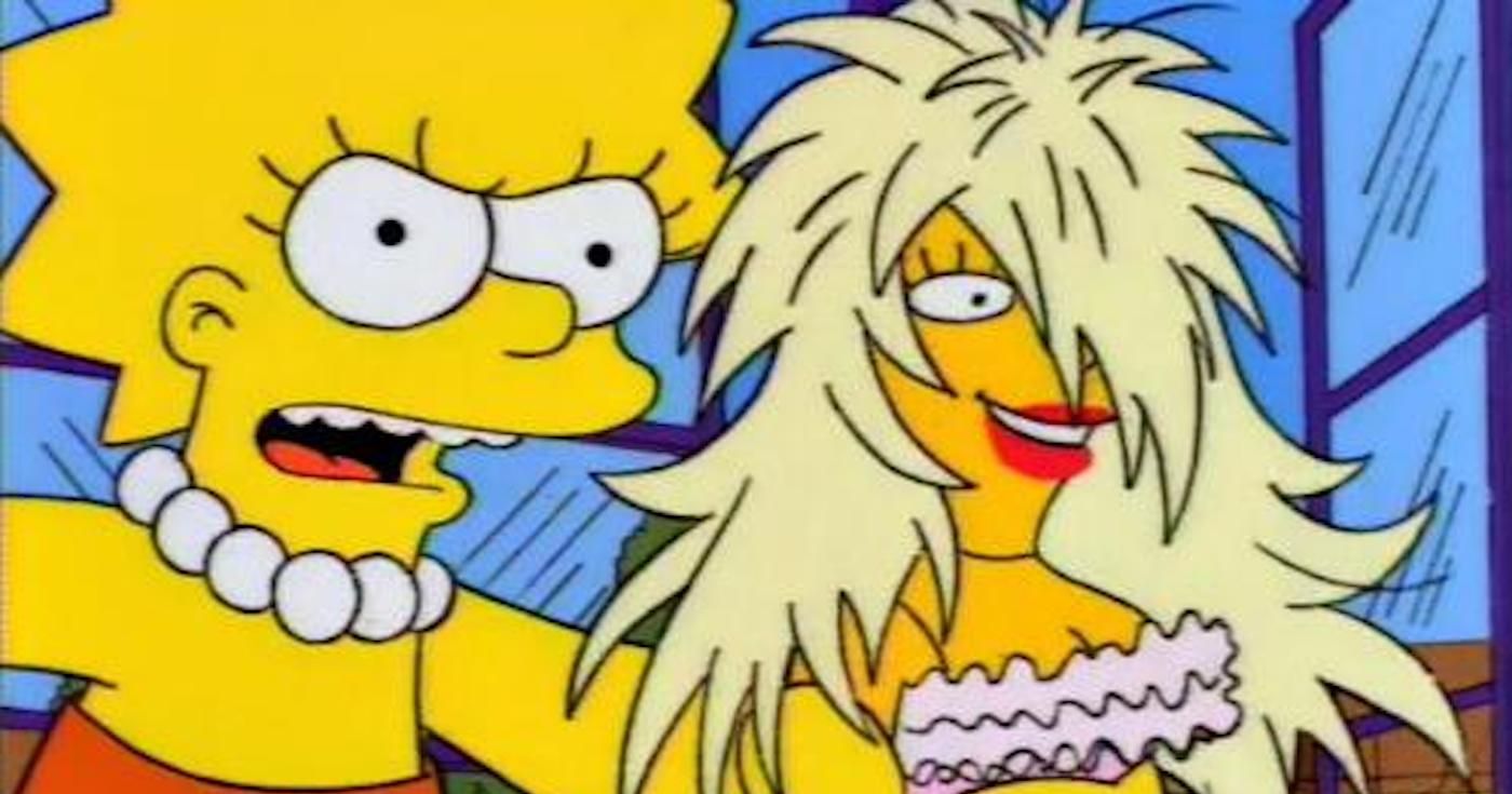 Lisa Simpson holds a Malibu Stacy doll in "Lisa Vs. Malibu Stacy"