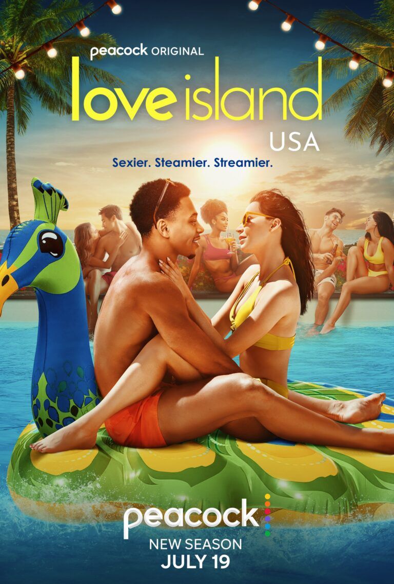 Love Island Peacock Poster