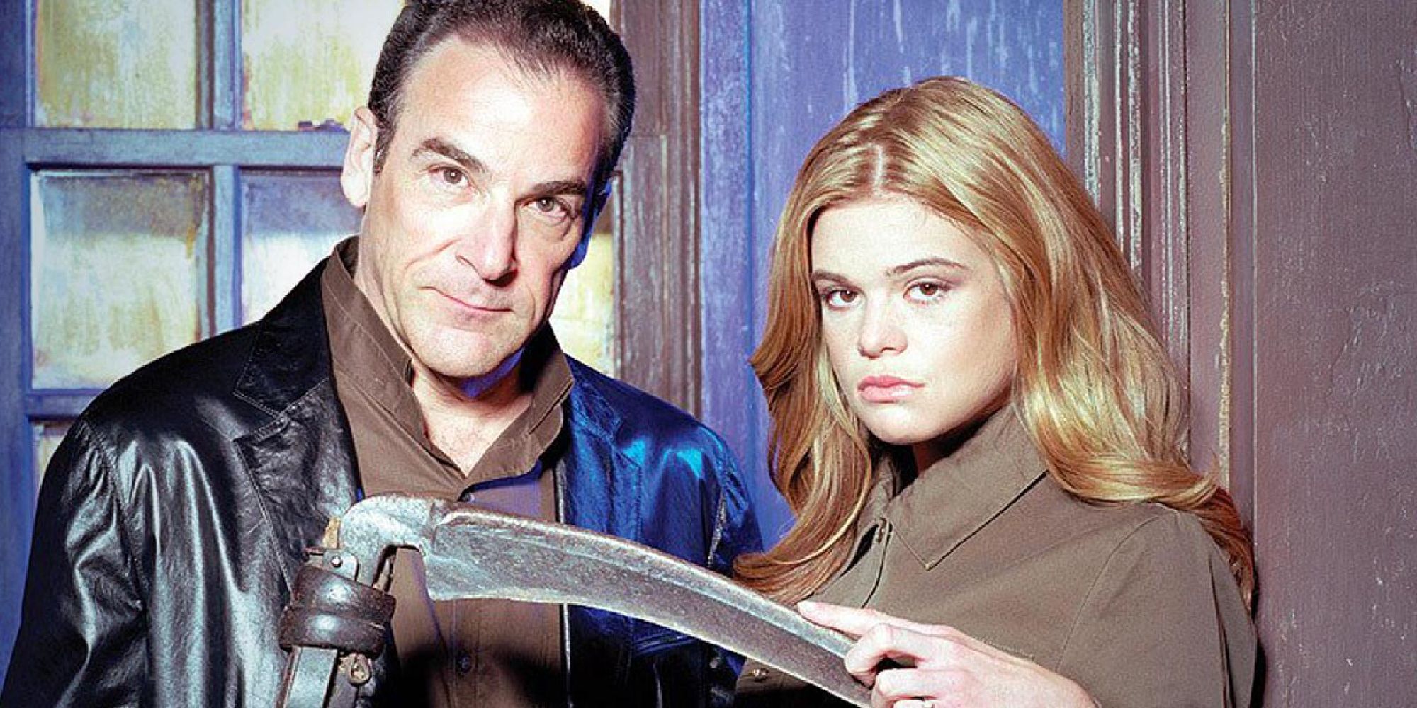 Mandy Patinkin and Ellen Muth in Dead Like Me