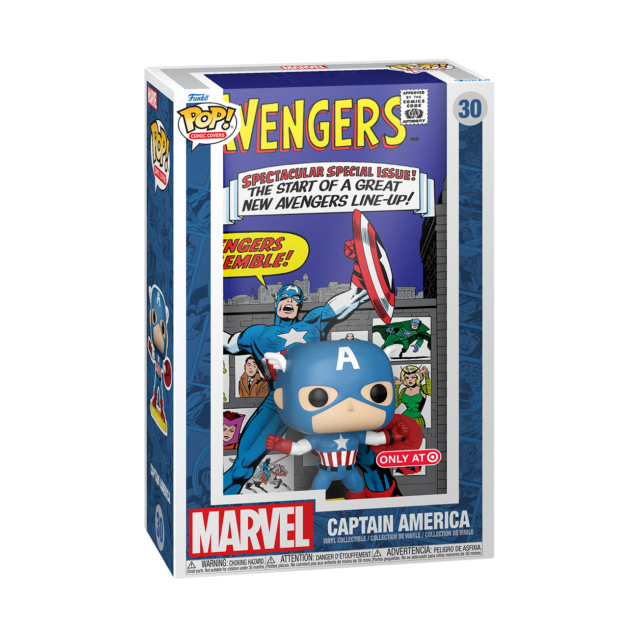 Captain America and The Hulk Join The Avengers 60th Anniversary Funko Pop  Collection