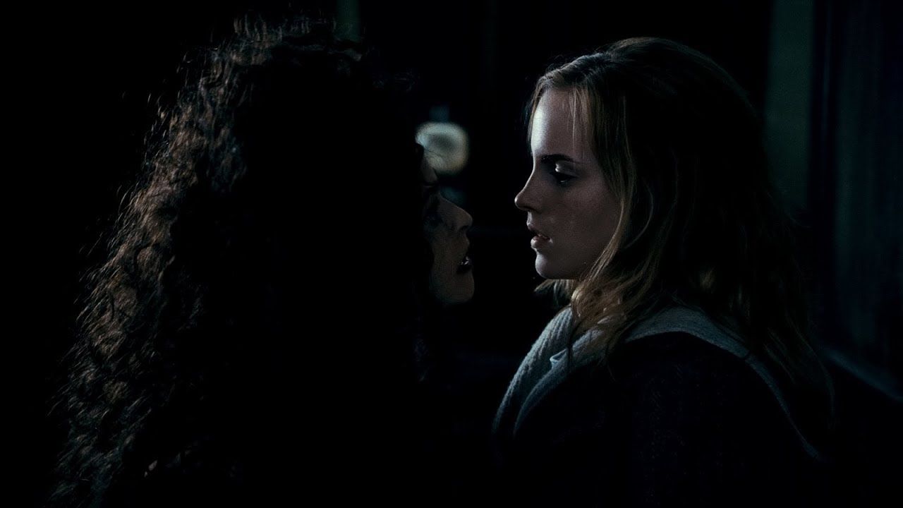 Harry Potter and the Deathly Hallows: Part 1 Bellatrix Hermione
