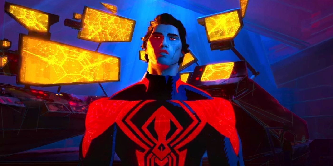 oscar isaac as miguel o'hara in spiderman across the spider-verse