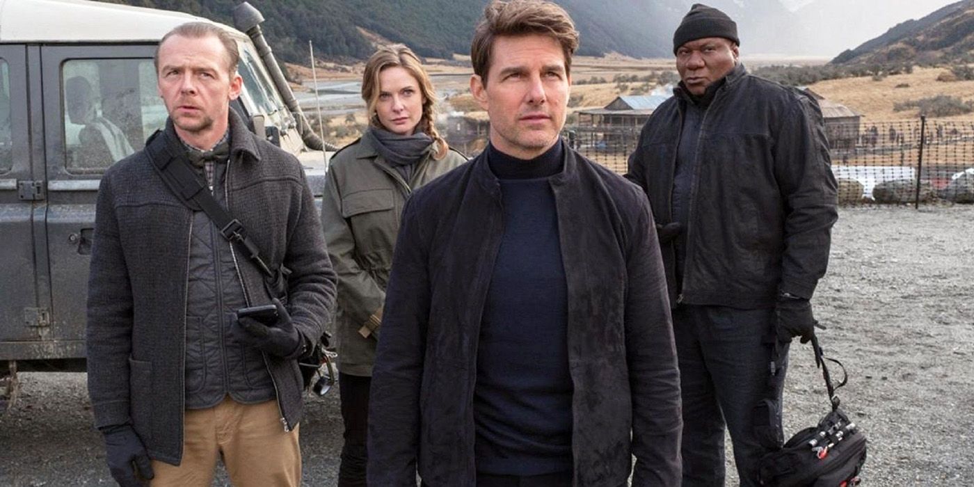 Mission-Impossible - Simon Pegg - Ving Rhames - Rebecca Ferguson - Tom Cruise