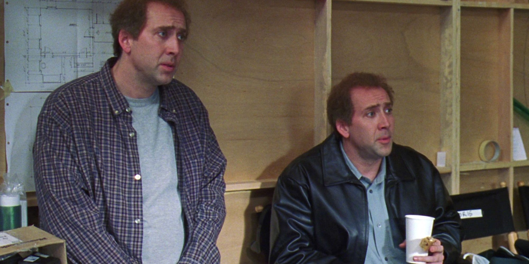 Nicolas Cage dans le rôle de Charlie et Donald Kauffman dans « Adaptation ».