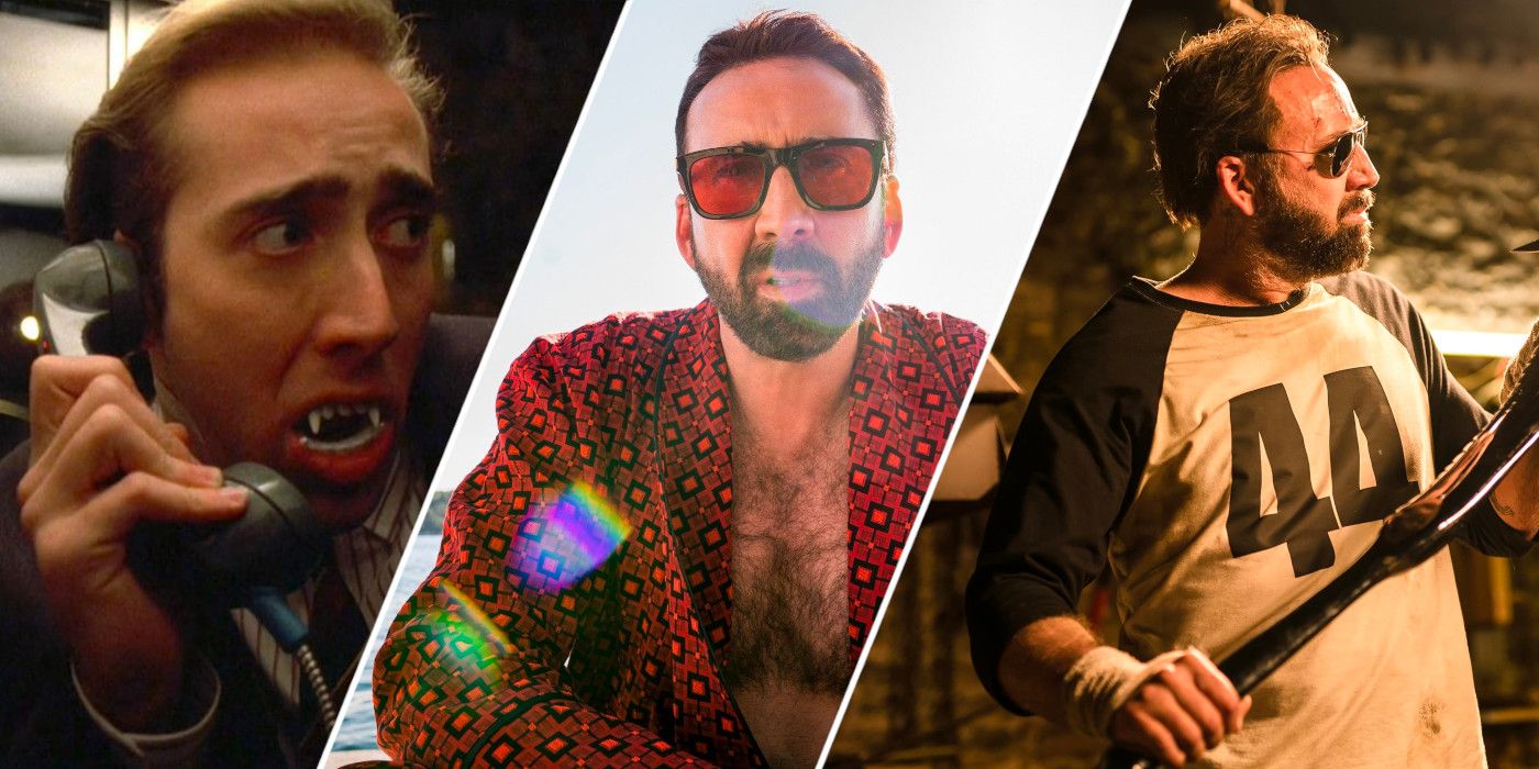 Nicolas Cage in Vampire's Kiss, The Unbearable Weight of Massive Talent, and Mandy