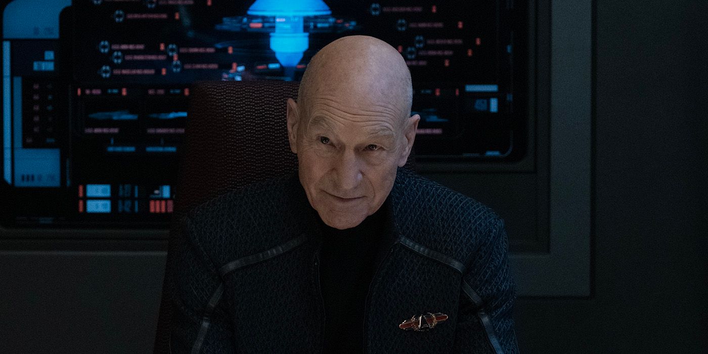 Patrick Stewart as Jean Luc Picard in Star Trek Picard