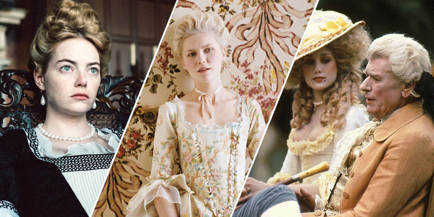 The Favourite, Marie Antoinette, and Barry Lyndon