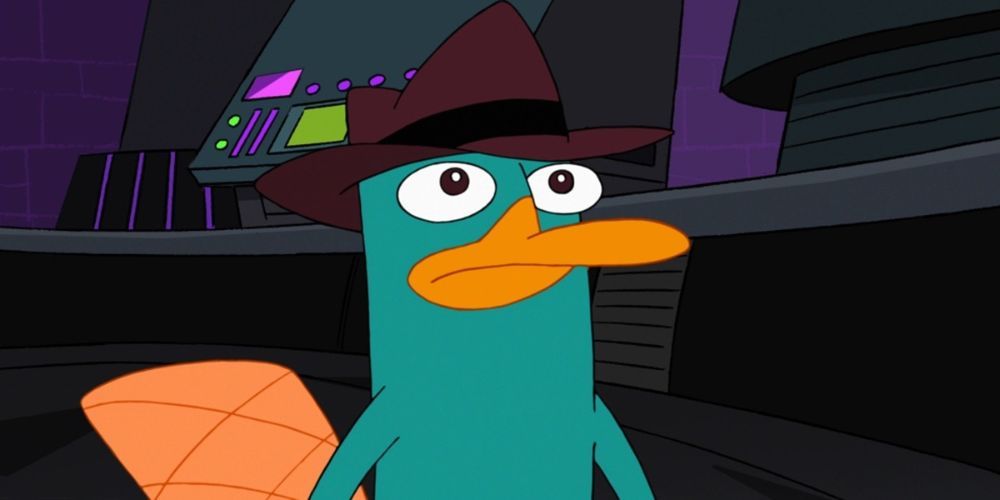 Perry the Platypus in his fedora