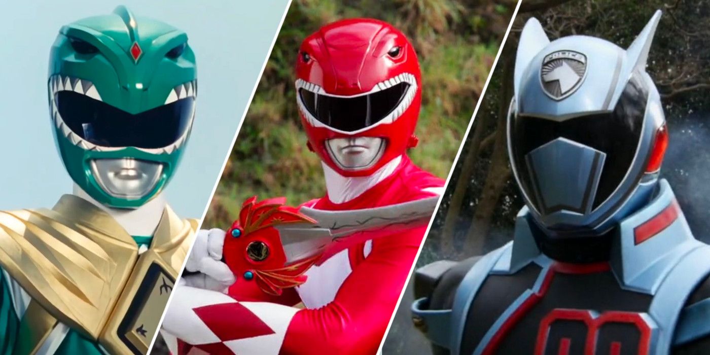 Powerful characters from the Power Rangers shows