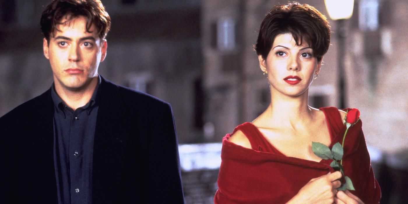 Robert Downey Jr and Marisa Tomei in Only You