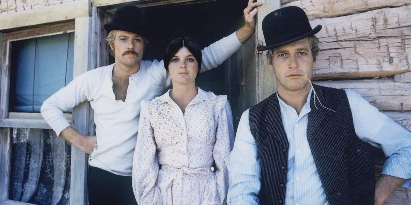 Robert Redford Katharine Ross and Paul Newman in Butch Cassidy and the Sundance Kid