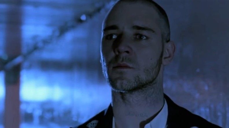 Russell Crowe in Romper Stomper.