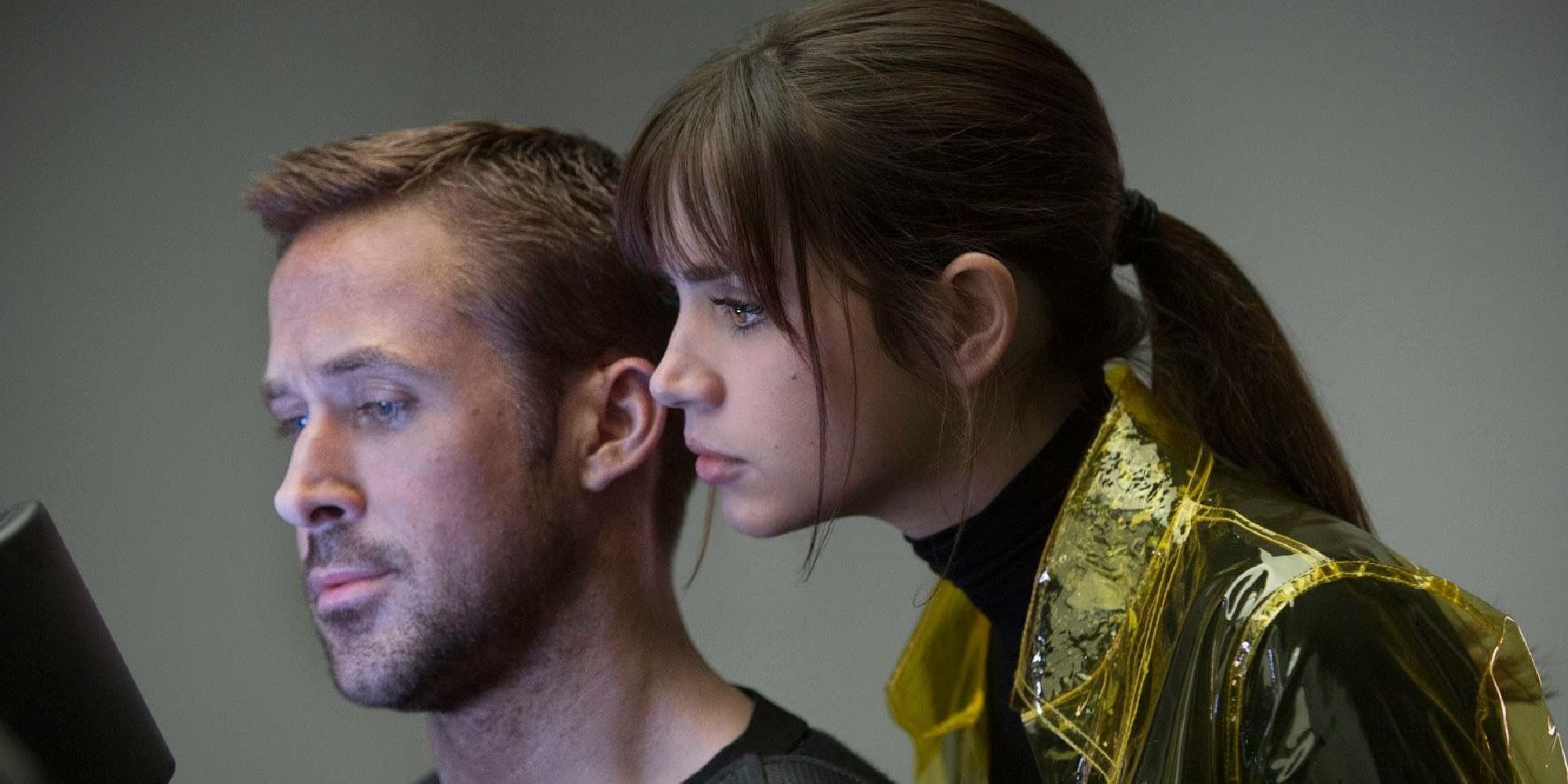 Ryan Gosling and Ana de Armas in Blade Runner: 2049