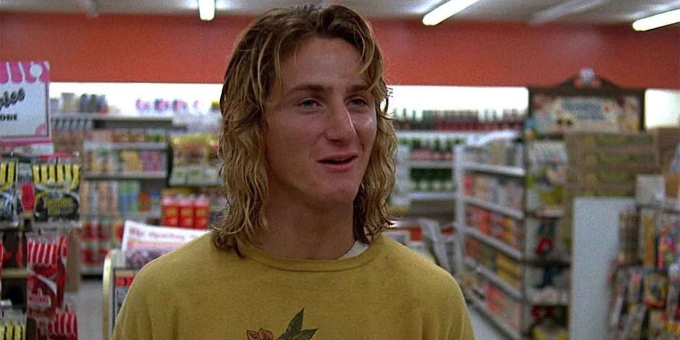 Sean Penn at the grocery store in 1982's Fast Times at Ridgemont High.