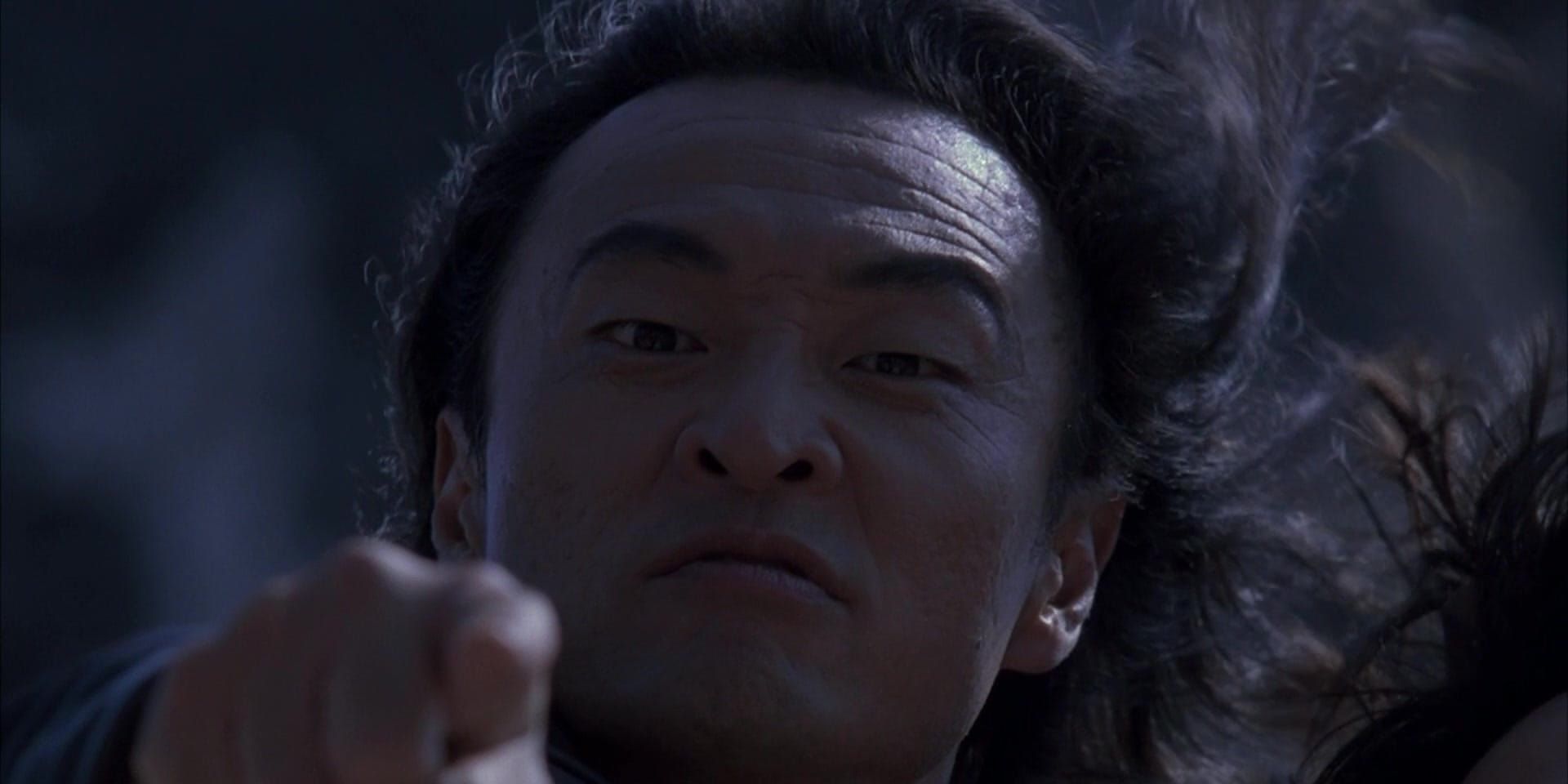 Shang Tsung going "YOUR SOUL IS MINE" in Mortal Kombat (1995)
