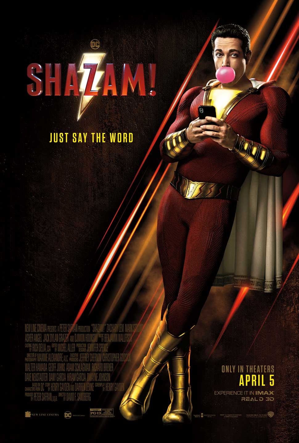 Shazam Film Poster
