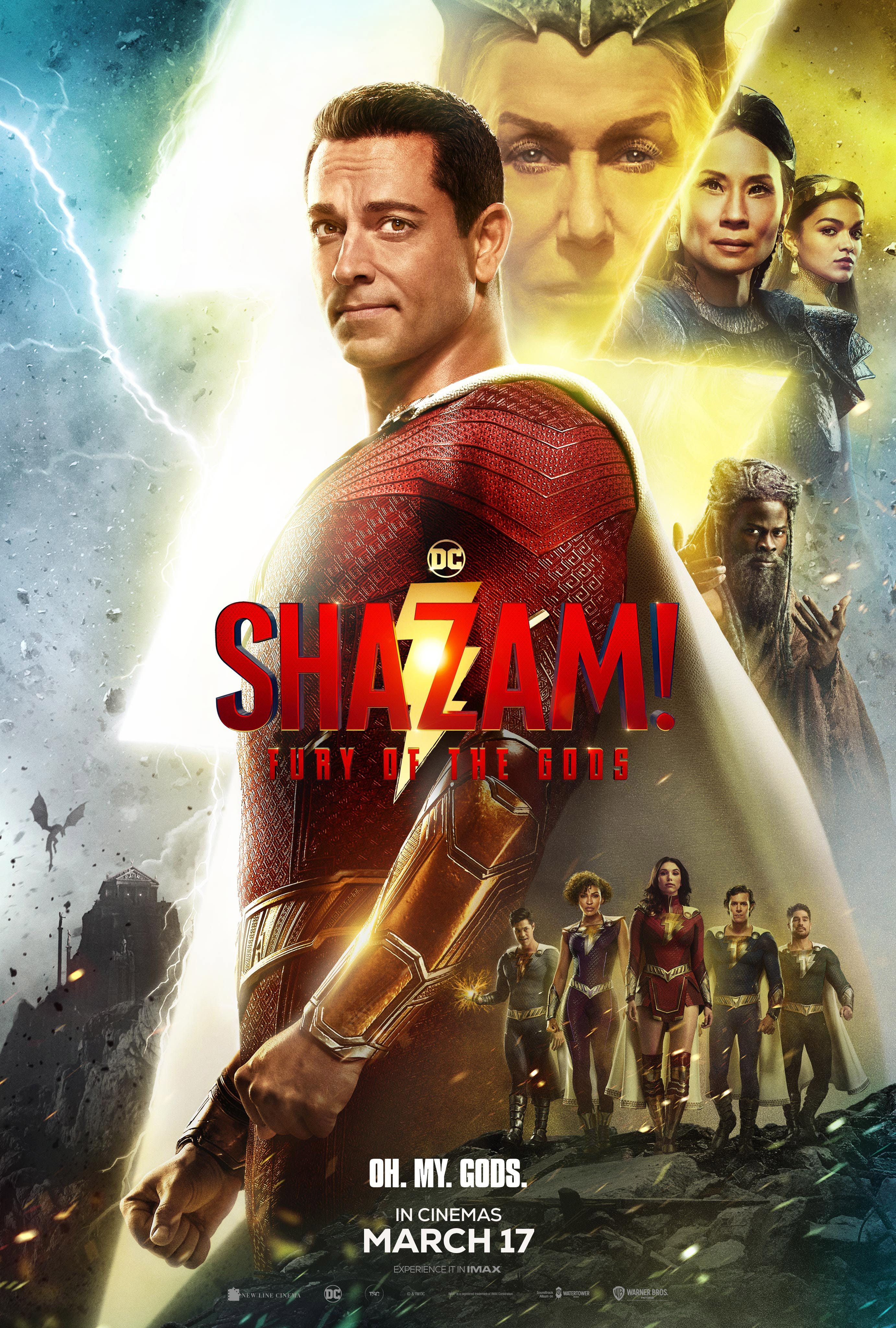 Shazam Fury of the Gods Poster