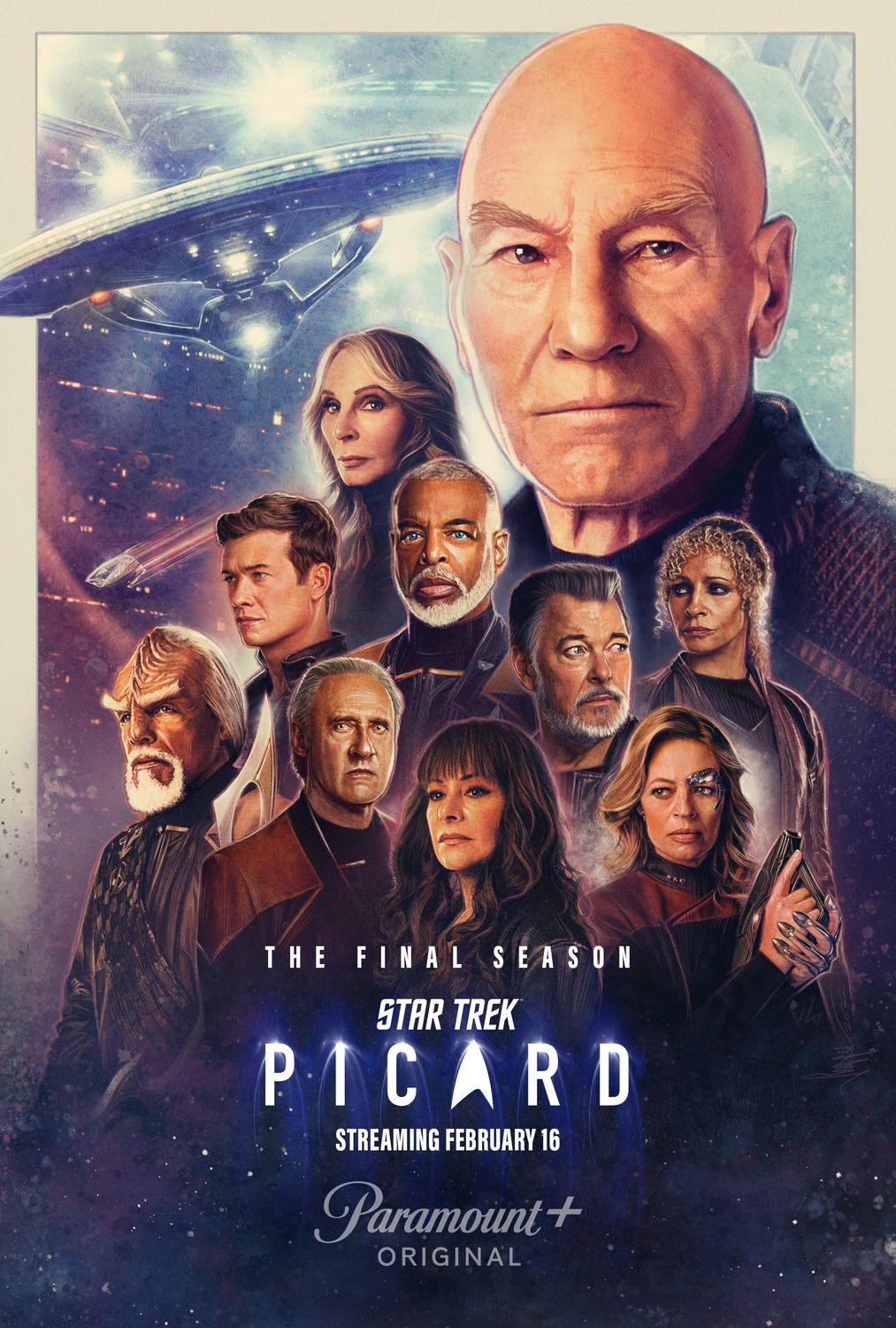 Picard de Star Trek Póster