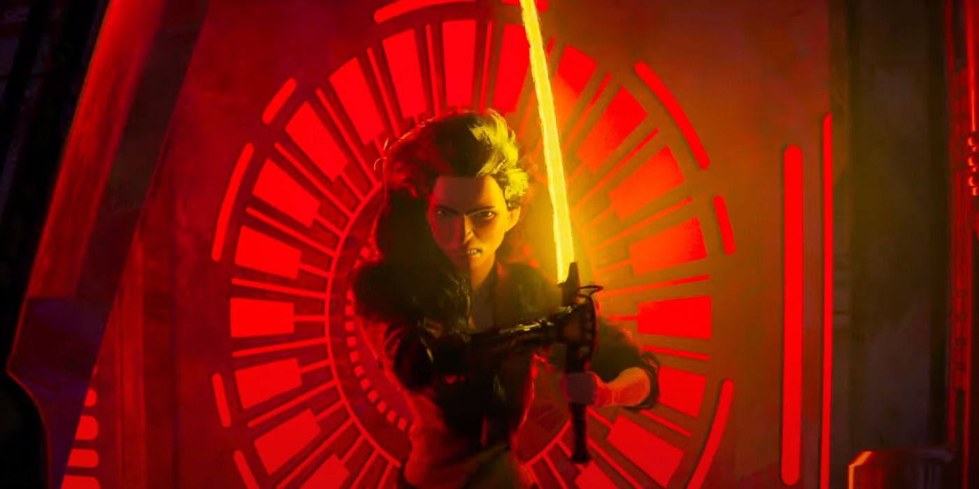 Úrsula Corberó as Lola in Star Wars Visions Season 2, "Sith"