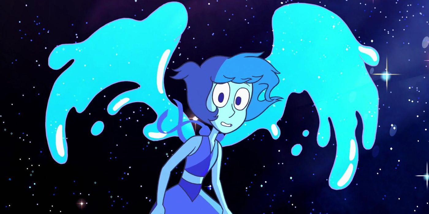 Lapis Lazuli with her water wings extended