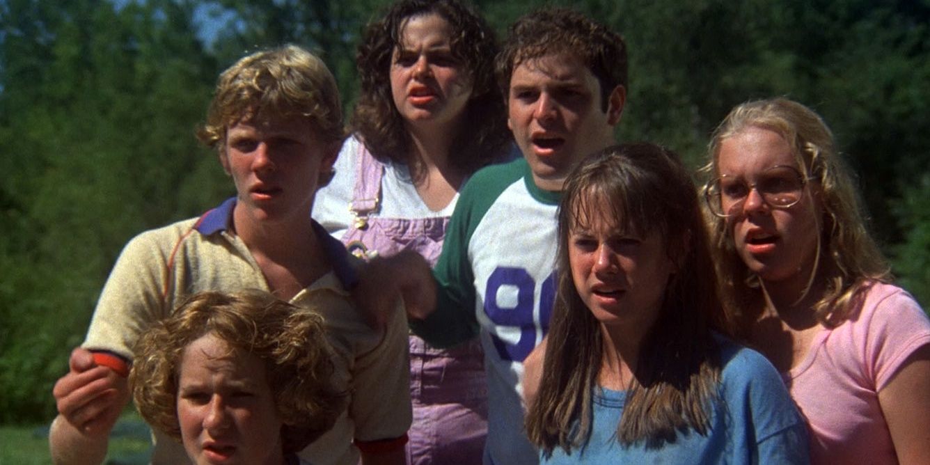 Jason Alexander and a group of teens in The Burning