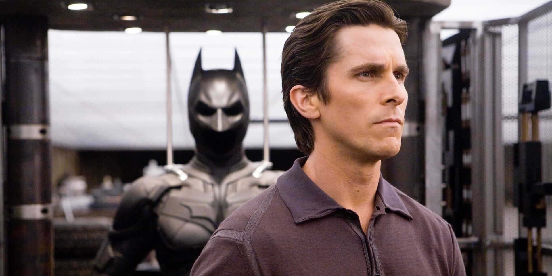 Christian Bale as Bruce Wayne in The Dark Knight