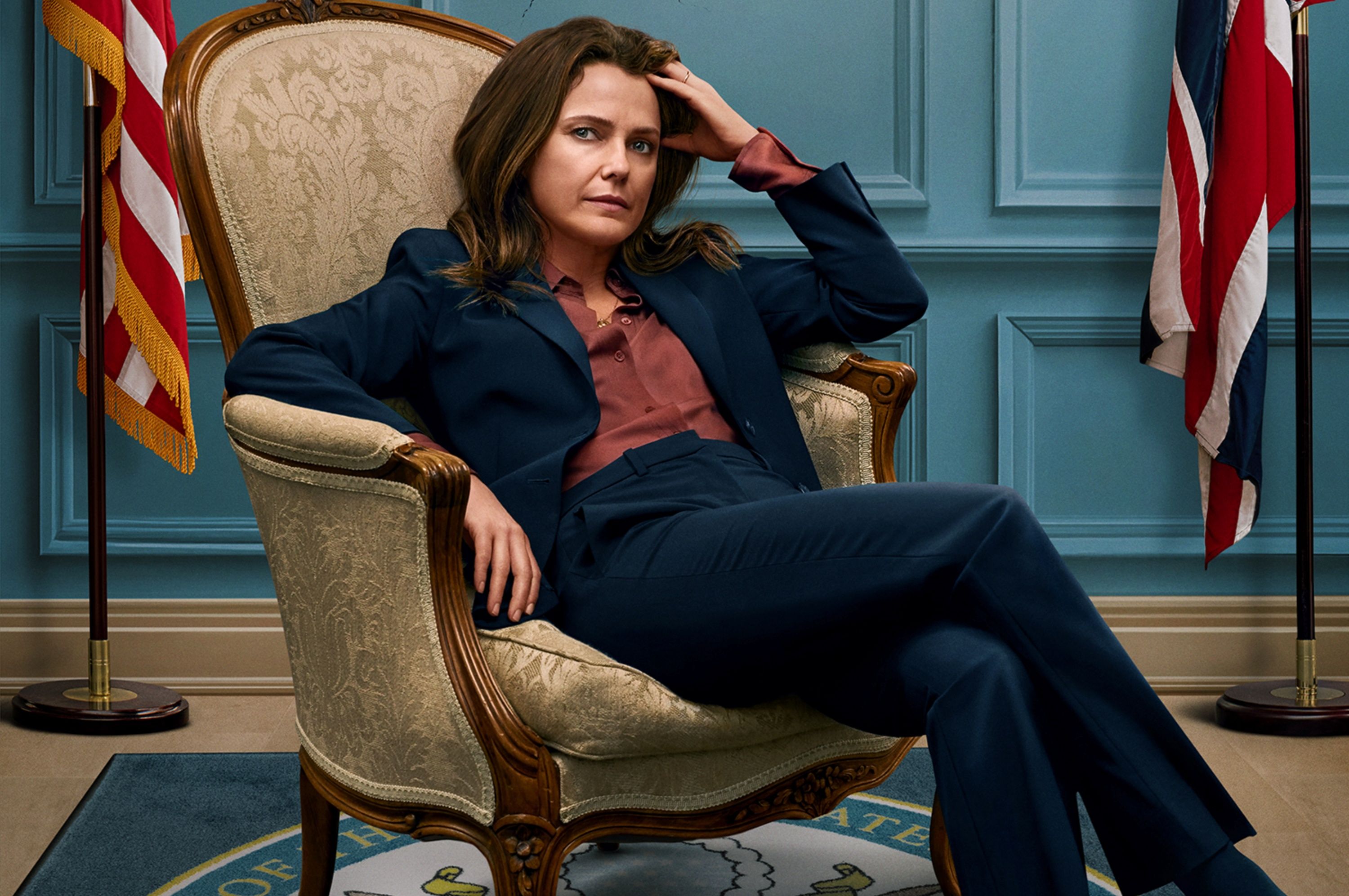 Keri Russell as Kate Wyler in The Diplomat