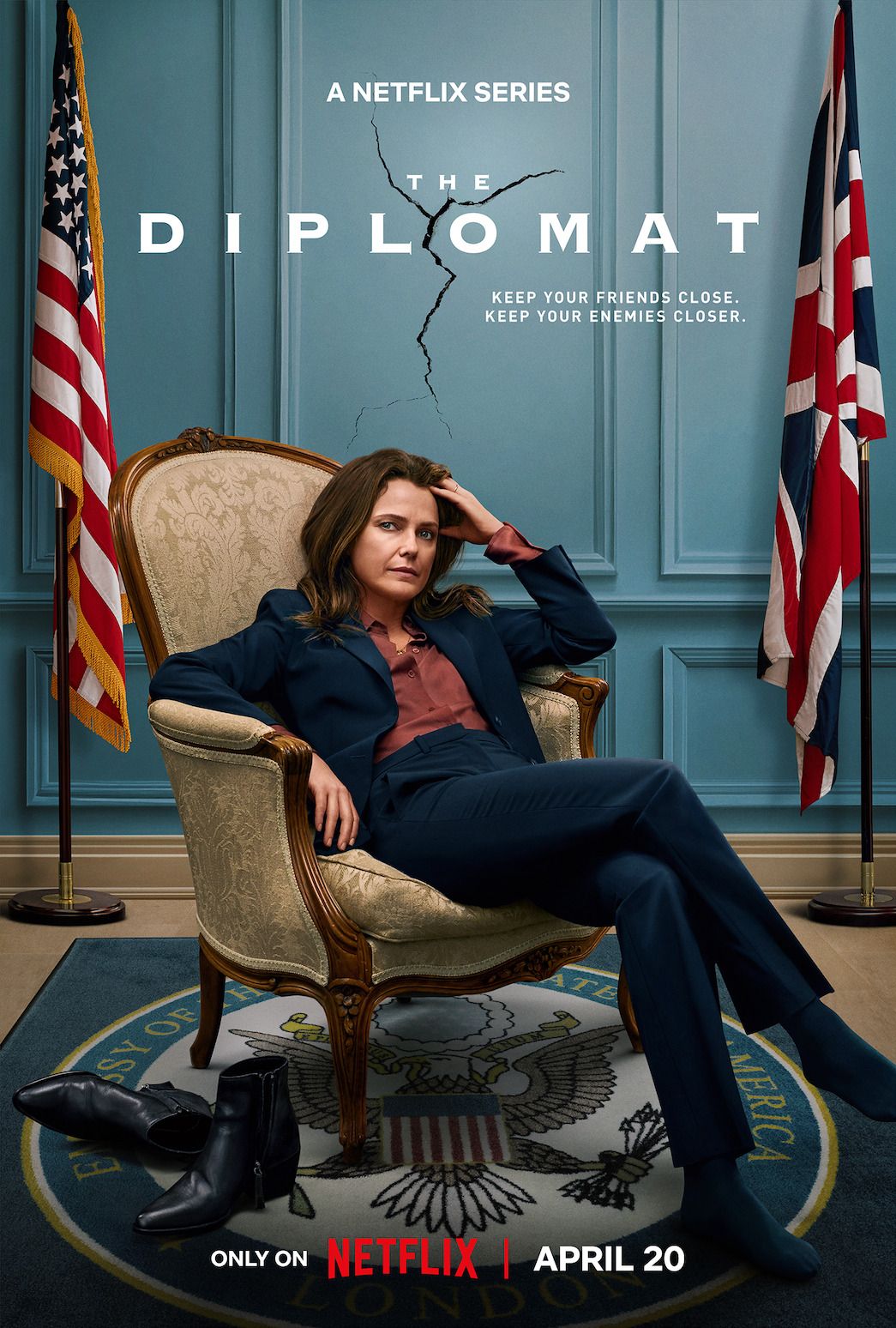 The Diplomat Netflix Poster