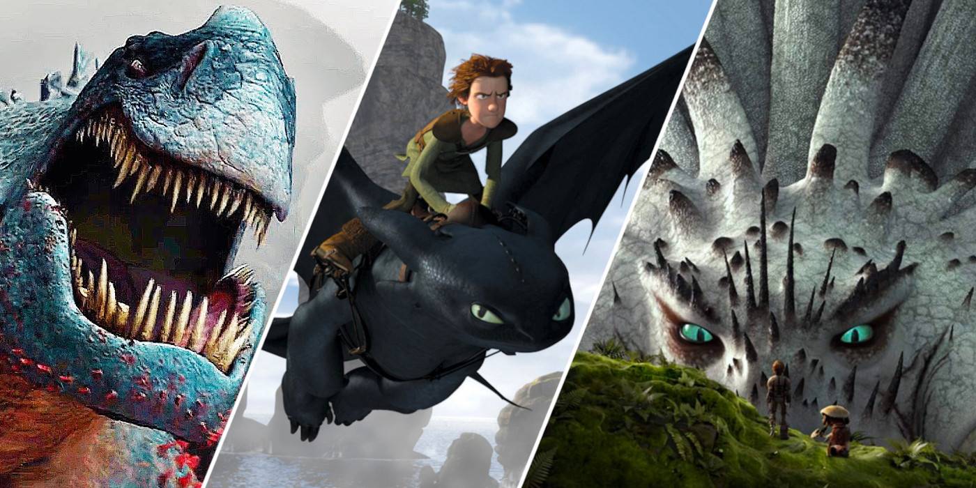 All dragons in how to train your dragon