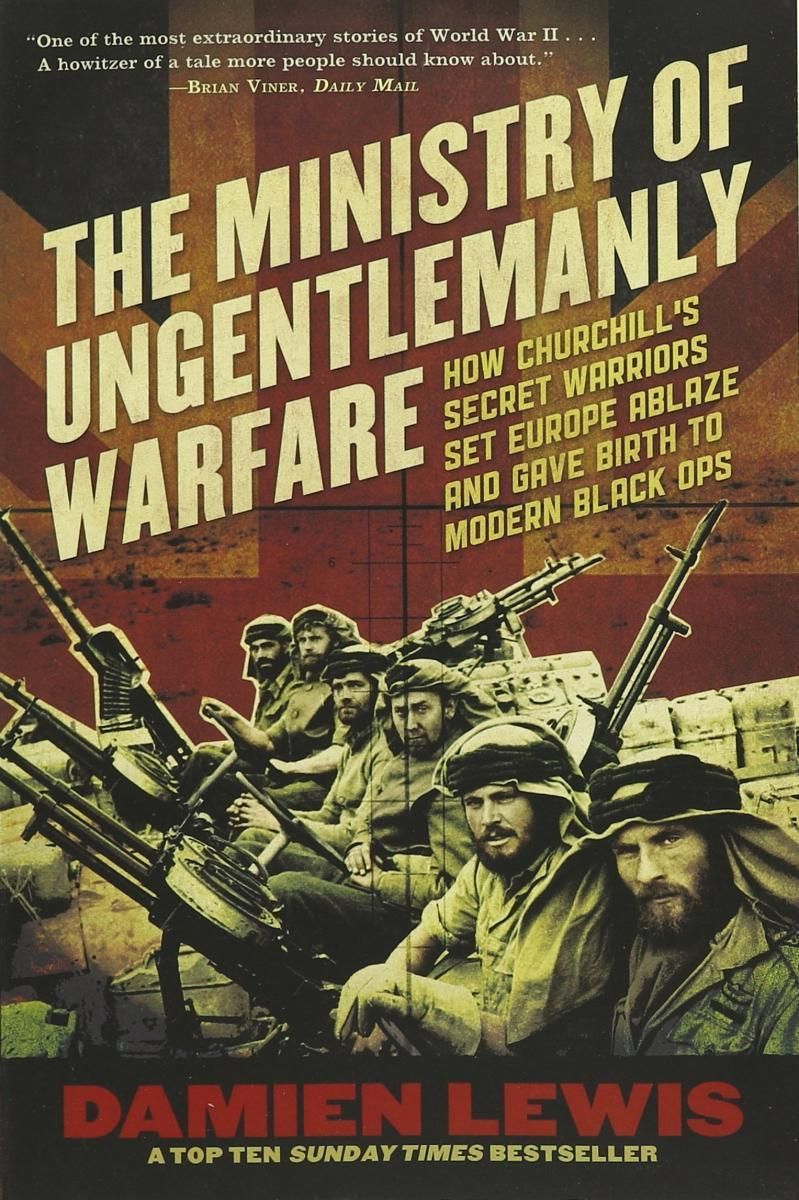 Pôster do livro The_Ministry_of_Ungentlemanly_Warfare
