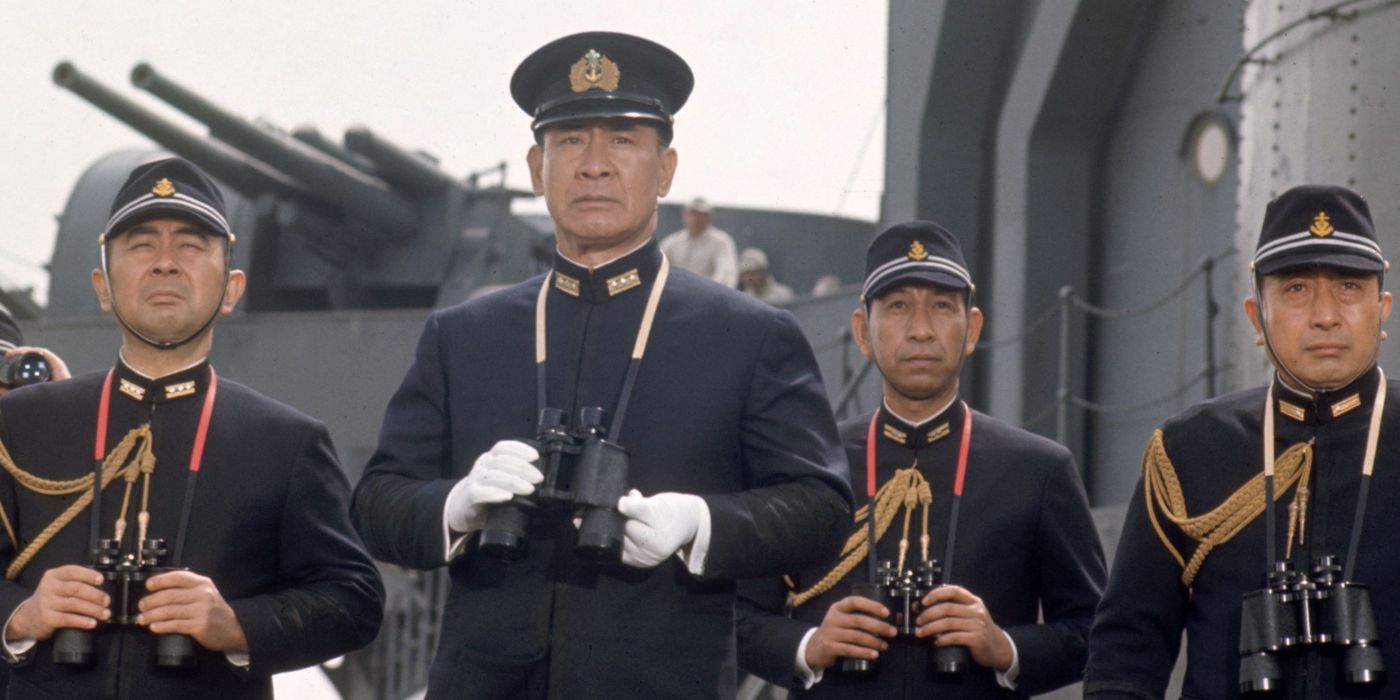 Quatre soldats japonais dans le film Tora ! Tora ! Tora !