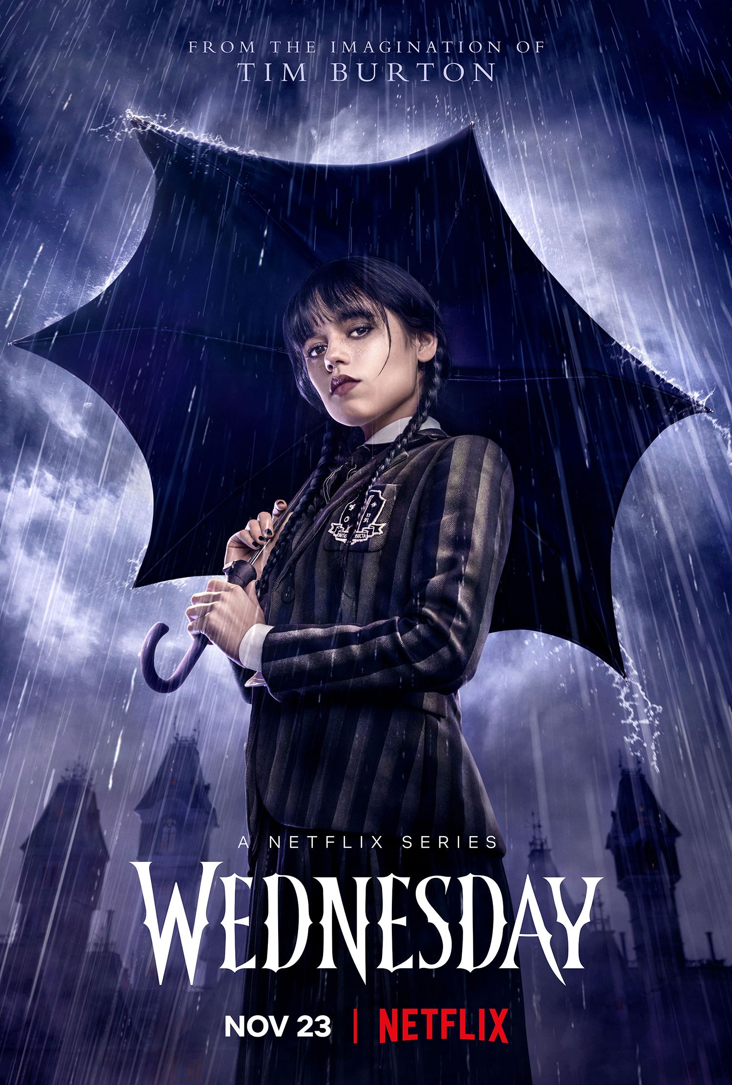 Netflix Wednesday poster