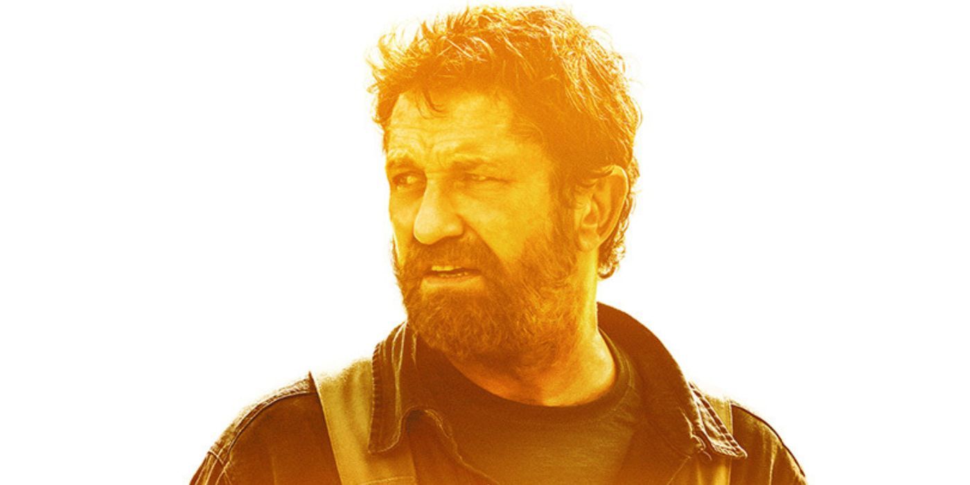 Gerard Butler on the poster for Kandahar