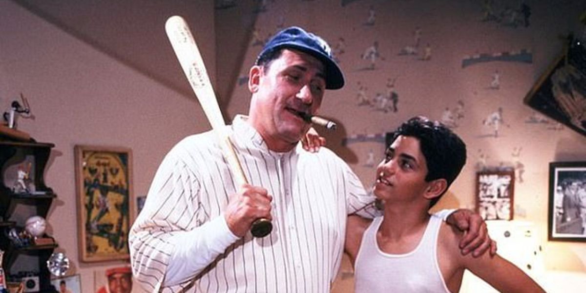 Art LaFleur as The Babe and Mike Vitar as Benny in 'The Sandlot'