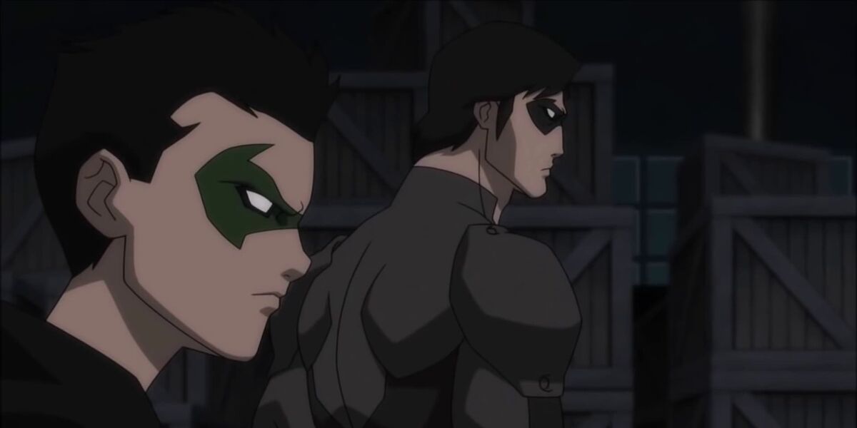 Damian Wayne and Dick Grayson in 'Nightwing and Robin'